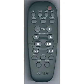 Dálkový ovladač PHILIPS 994000001589 - kompatibilní značkový dálkový ovladač General