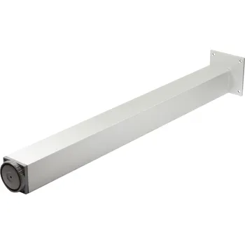 Stolová podnož - Stolová noha výška 710 mm 60 x 60 mm eloxovaný hliník