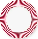 Pip Studio talíř Royal Stripes tmavě růžový, 26,5 cm