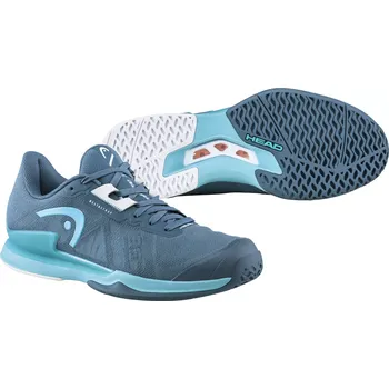 Dámská tenisová obuv Dámská tenisová obuv Head Sprint Pro 3.5 AC Grey/Teal EUR 40,5