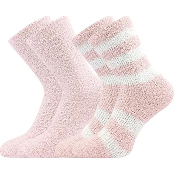 Dámské ponožky 2PACK dámské ponožky Boma - Světlana, sv.růžová Barva: Růžová, Velikost: 35-41