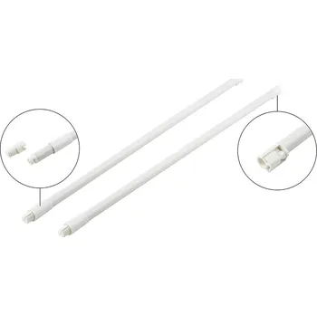 Nábytkové kování StrongBox ND reling tyčka, 270mm, bílý (StrongBox ND reling tyčka, 270mm, bílý)