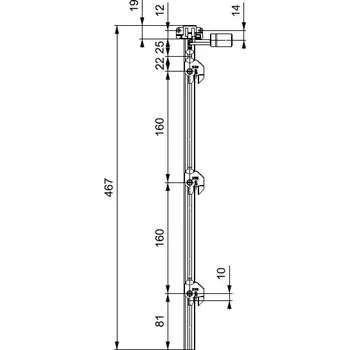 LEHMANN Tyč SVS3 Typ 1 (1+3 výška 483 mm) (LEHMANN Tyč SVS3 Typ 1 (1+3 výška 483 mm))