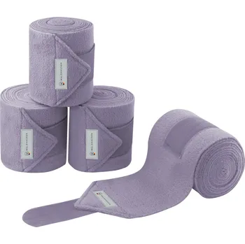 Vybavení pro koně Waldhausen Esperia Fleece bandáže, sada 4 ks Barva: lavender