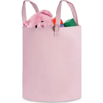 úložný prostor na hračky Velký koš na hračky PINK Nukido