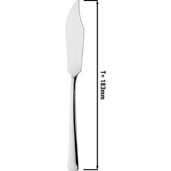 Příbor G.Gastro (12 Kusů) Nůž na ryby Alessandra - 18,3 cm