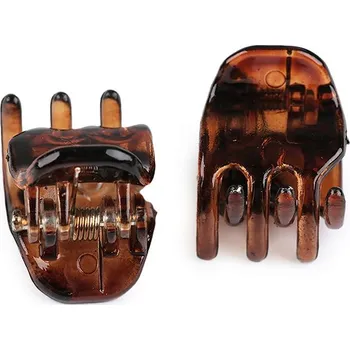 Souprava šperků Skřipec do vlasů malý hnědý (330820)