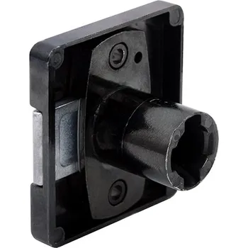 Nábytkové kování LEHMANN Zámek zásuvkový 391 P4 pravý černá (LEHMANN Zámek zásuvkový 391 P4 pravý černá)