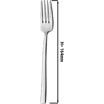 Příbor G.Gastro (12 Kusů) Dezertní vidlička Stella - 16,4 cm