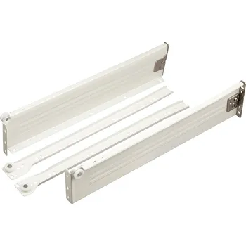 Nábytkové kování FGV výsuv s bočnicí H85/270 mm bílý (FGV výsuv s bočnicí H85/270 mm bílý)