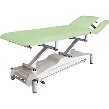 Masážní stůl VL - F4 - PLUS lehátko rehabilitační, koženka HOLY Z 2 - koženka zelinkavá