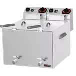 REDFOX FE 88 V FRITÉZA ELEKTRICKÁ 2 x 8Lt profi, s výpustí