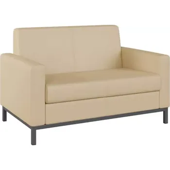 Sedací souprava SALOME 2 pohovka, koženka krémová