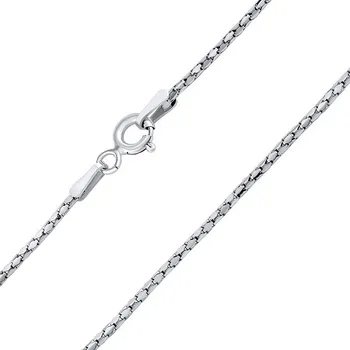 Šperk Stříbrný řetízek hádek odlehčený 1,2 mm