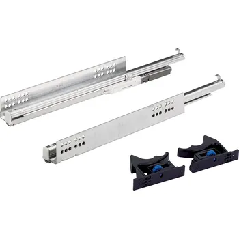 Nábytkové kování K-HETTICH Quadro V6 skrytý celovýsuv, 400mm/30kg, sada pro 18mm, spojky, SiSy (K-HETTICH Quadro V6 skrytý celovýsuv, 400mm/30kg, sada pro 18mm, spojky, SiSy)