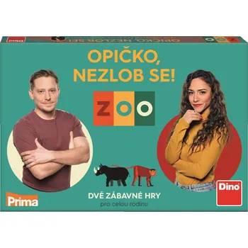 Desková hra DINO Rodinná hra Prima ZOO: Opičko, nezlob se!