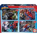 Educa Spiderman 4v1 50/80/100/150 dílků