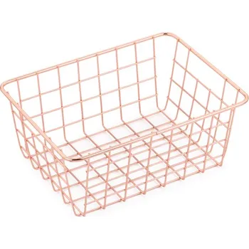 BISK Erga Niagara, drátěný košík 245x180x95 mm k postavení, měděná, ERG-08058