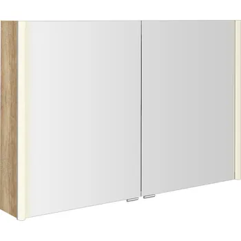 Koupelnový nábytek Sapho ALIX galerka s LED osvětlením, 106x70x17,5cm, dub alabama, AX106-0022