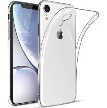 Pouzdro na mobilní telefon Silikonový obal pro Apple iPhone XR - průhledný