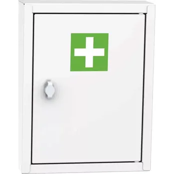 Lékárnička LK 01 lékárnička RAL 7035, cylindrický zámek