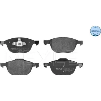 Brzdový systém Sada brzdových destiček, kotoučová brzda MEYLE 025 237 2318