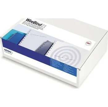 Vazač Hřbet "MultiBind 21", stříbrná, kovový, 6 mm, 55 listů, GBC