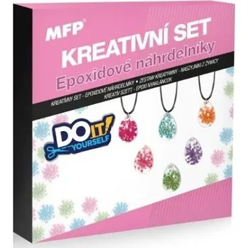 kreativní sada Kreativní set - epoxidové náhrdelníky kapky