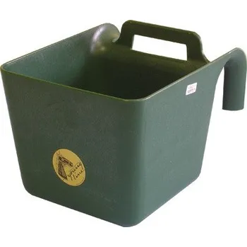 krmítko pro hospodářská zvířata Závěsný krmný žlab pro koně OK PLAST 11 ltr.