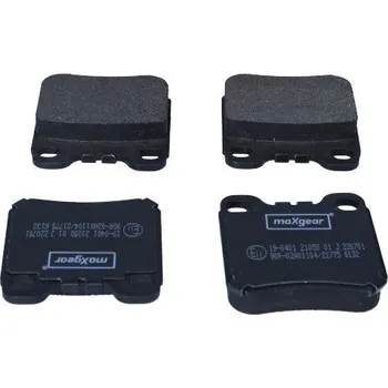 Brzdová destička Sada brzdových destiček, kotoučová brzda MAXGEAR 19-0401