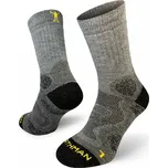 Northman turistické merino ponožky pro náročný terén Šedá 36-38