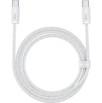 Telefonní příslušenství BASEUS 67421 BASEUS CALD000202 100W Kabel USB Typ-C / USB Typ-C 1m bílý