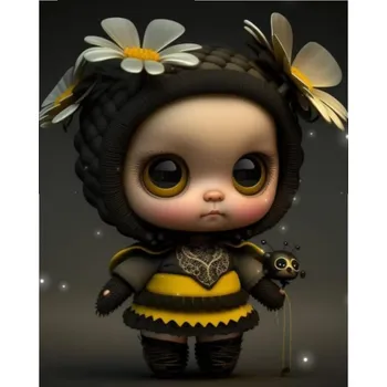 Panel - Teplákovina Holčička- včelička