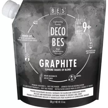 Vlasová kosmetika Bes Decobes Graphite 9+ Gentle 500 g