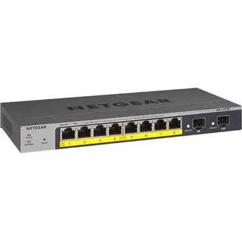 Switch Netgear 8P GE POE SMART MNGD PRO SWITCH