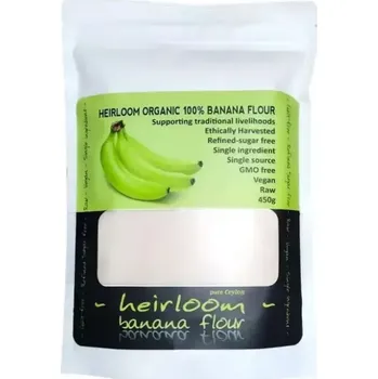 Mouka Ceylon Kokonati bio bezlepková banánová mouka ze zelených banánů 450 g