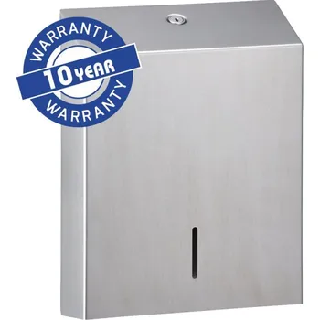 Zásobník na papírové ručníky Merida ASM109 - Zásobník na jednorázové ručníky STELLA ULTRA SLIM MAXI nerez mat