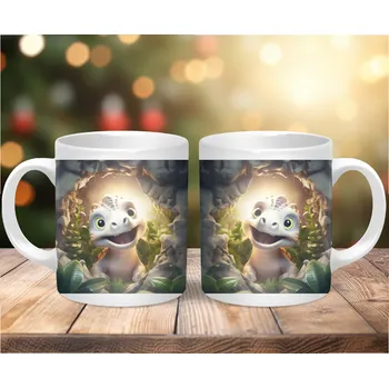 Hrnek 330ml, BÍLÝ DRÁČEK, cena za 1 ks