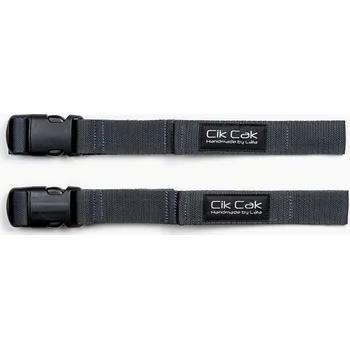 Kočárek Cik cak Popruhy Cik Cak pro uchycení odrážedla na madlo kočárku tmavě šedá