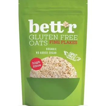Bett´r bio bezlepkové jemné ovesné vločky 300 g
