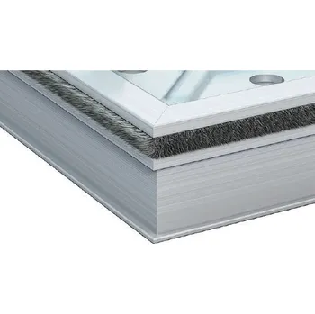 Revizní dvířka Prachotěsná lisovaná s SDK deskou 12.5 GKB, s tlačným zámkem konstrukce US dvířka na nýtech Velikost: 200x200