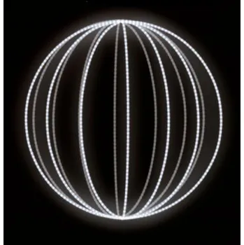 Vánoční světelný řetěz Polamp POL-0613 - 3D dekorace - Závěsná koule - Ø 100 cm