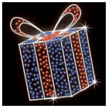 Vánoční světelný řetěz Polamp POL-1106 - 2D dekorace - Dárek - 150 x 130 cm