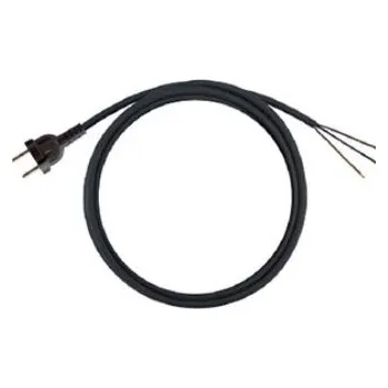 elektrický kabel Flexo šňůra AK 91 3159-1-1/5 H05RR-F 3x1,5 5m černá