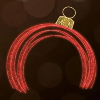 Vánoční osvětlení Polamp POL-2961 - 3D průchozí dekorace - 450 x 350 x 100 cm