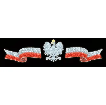 Vánoční osvětlení Polamp POL-2950 - 3D dekorace - Orel - 250 x 600 cm