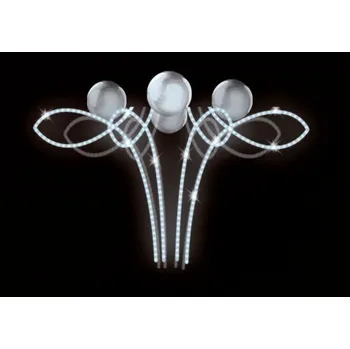 Vánoční světelný řetěz Polamp POL-0822 - 3D dekorace - Ozdoba sloupů - 80 x 120 cm