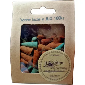 Vonná tyčinka Ex Herbis AHDL Vonné kužele 100 ks Mix