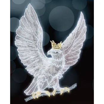 Vánoční osvětlení Polamp POL-2944 - 3D dekorace - Orel - 400 x 300 cm