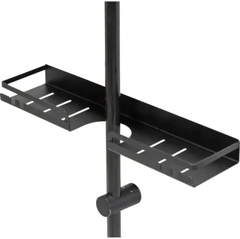 Drátěná police Černá samodržící koupelnová polička z nerezové oceli Altarella – Wenko ID_1545810